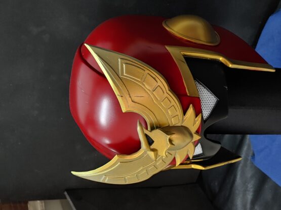 captain falcon fast zero cosplay props shoulder pouldron and shin guards