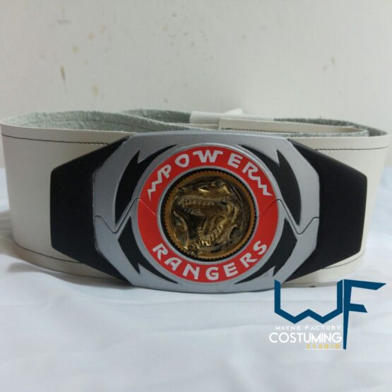 power ranger belt with holster mighty morphin buclke cosplay inspired mmpr