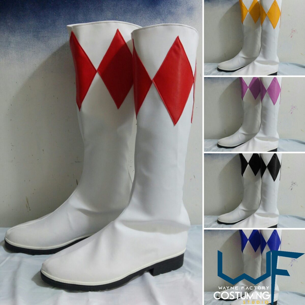 King of Diamonds Boots Cosplay