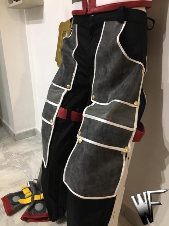 sora kingdom hearts cosplay costume